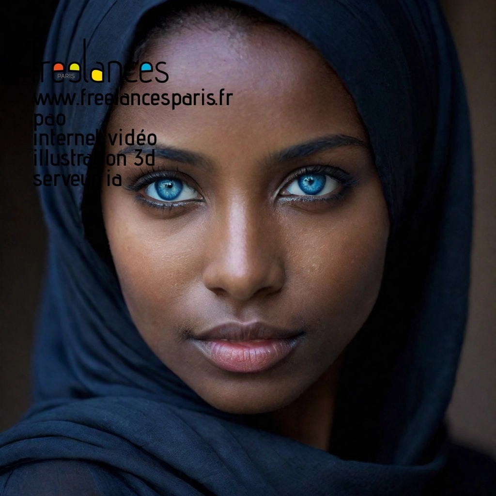 Pao mise en page internet vidéo illustration 3d serveur IA générative AI freelance paris studio de création magazines 73aoyb40